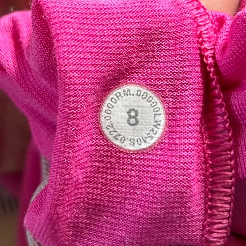 Lululemon Energy Bra *Medium Support, B–D Cups Ripened Raspberry 8 Gym Running - Picture 7 of 7
